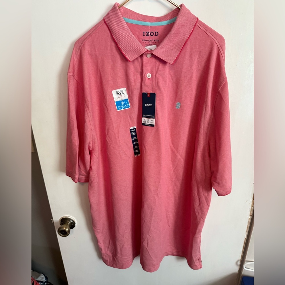 Izod Men's Coral Polo Shirt